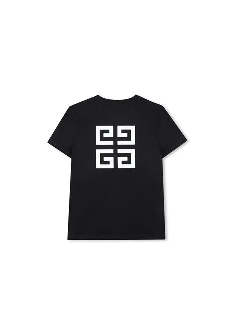 T-Shirt GIVENCHY 4G Nera GIVENCHY KIDS | H3071809B